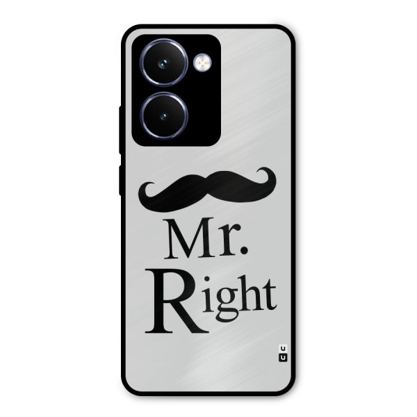 Mr. Right. Metal Back Case for Realme P3 Ultra