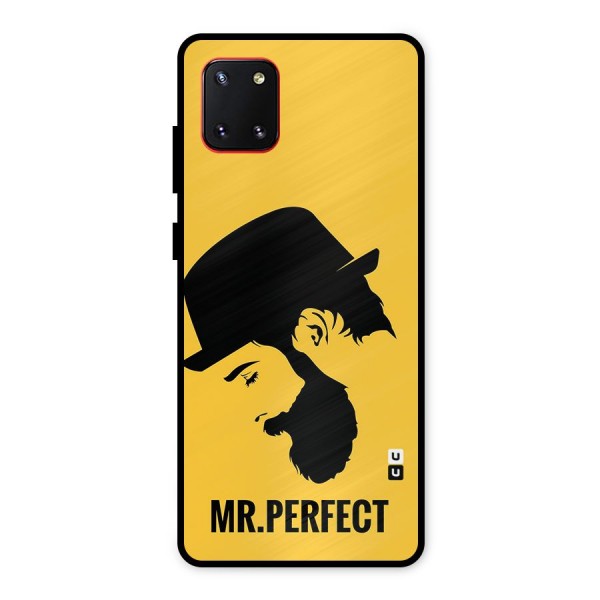 Mr Perfect Metal Back Case for Galaxy Note 10 Lite