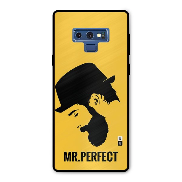 Mr Perfect Metal Back Case for Galaxy Note 9