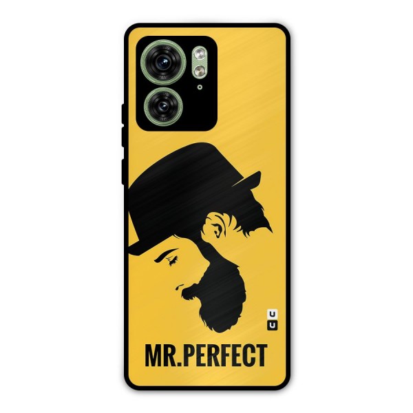 Mr Perfect Metal Back Case for Motorola Edge 40 5G