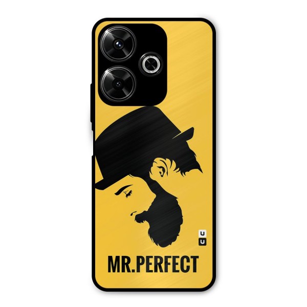 Mr Perfect Metal Back Case for Poco M6 Plus