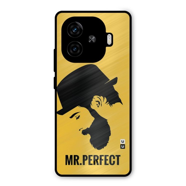 Mr Perfect Metal Back Case for iQOO Z9 Turbo