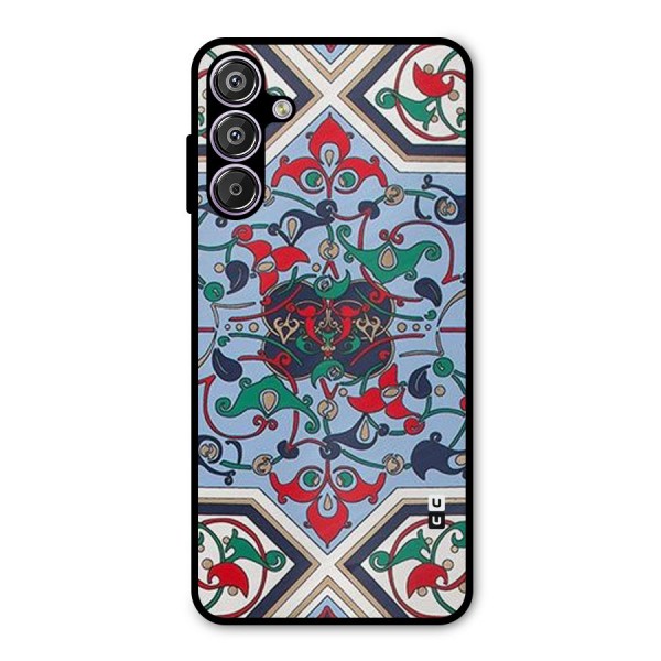 Multi Block Pattern Metal Back Case for Galaxy F15