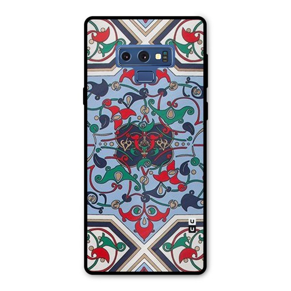 Multi Block Pattern Metal Back Case for Galaxy Note 9