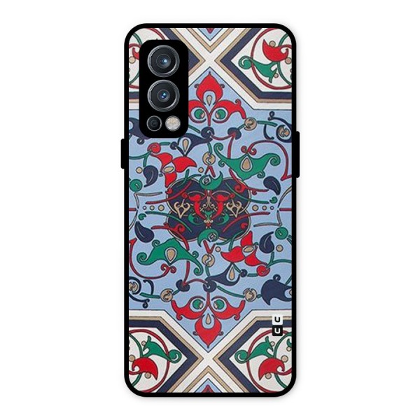 Multi Block Pattern Metal Back Case for OnePlus Nord 2 5G