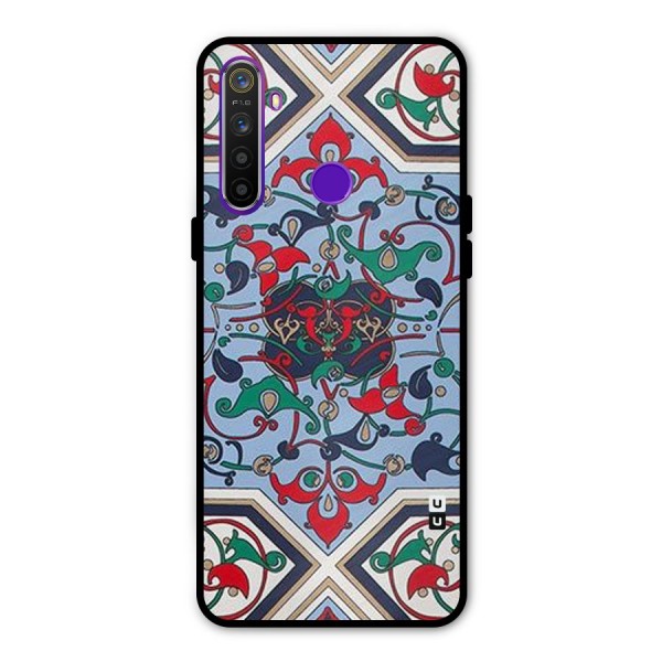 Multi Block Pattern Metal Back Case for Realme Narzo 10