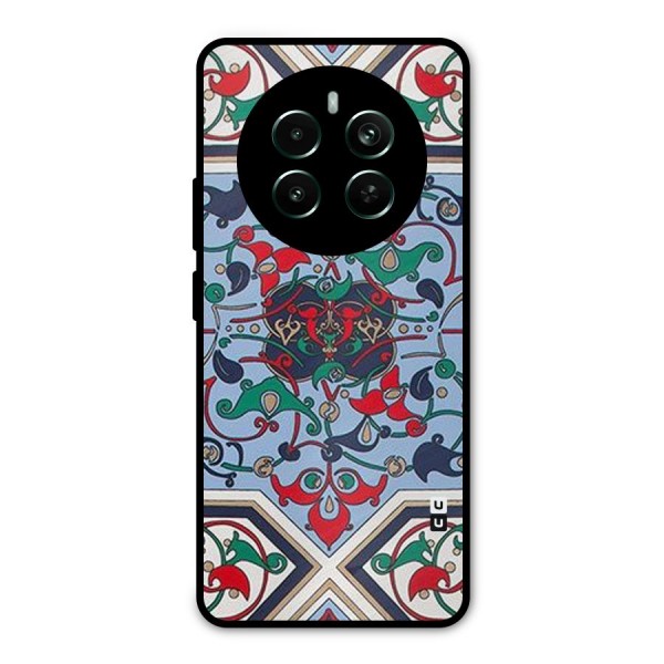 Multi Block Pattern Metal Back Case for Realme Narzo 70 Pro
