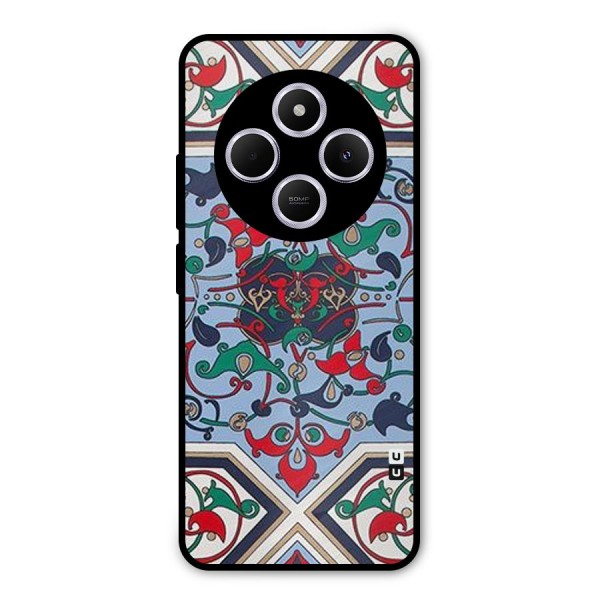 Multi Block Pattern Metal Back Case for Redmi A4