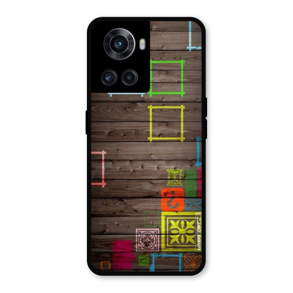 Multicolor Frame Design Metal Back Case for OnePlus 10R
