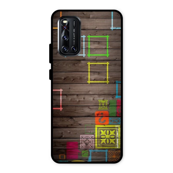 Multicolor Frame Design Metal Back Case for Vivo V19