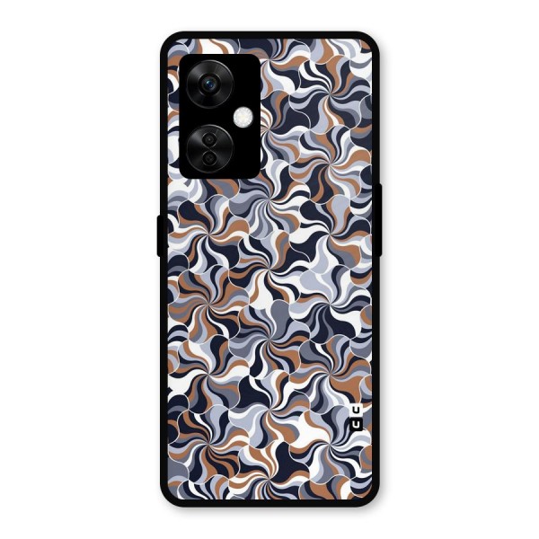 Multicolor Swirls Metal Back Case for OnePlus Nord CE 3 Lite