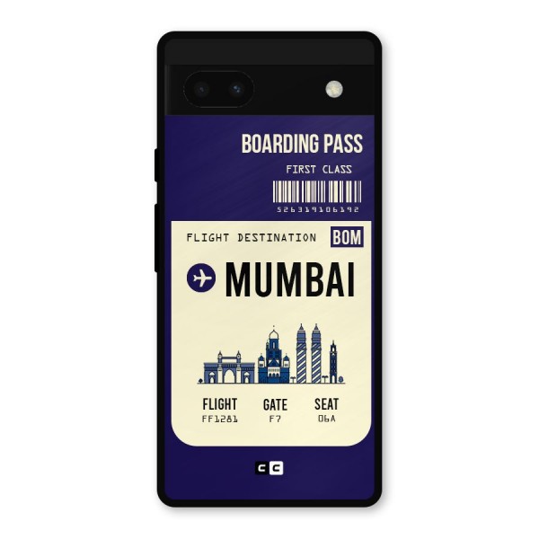 Mumbai Boarding Pass Metal Back Case for Google Pixel 6a