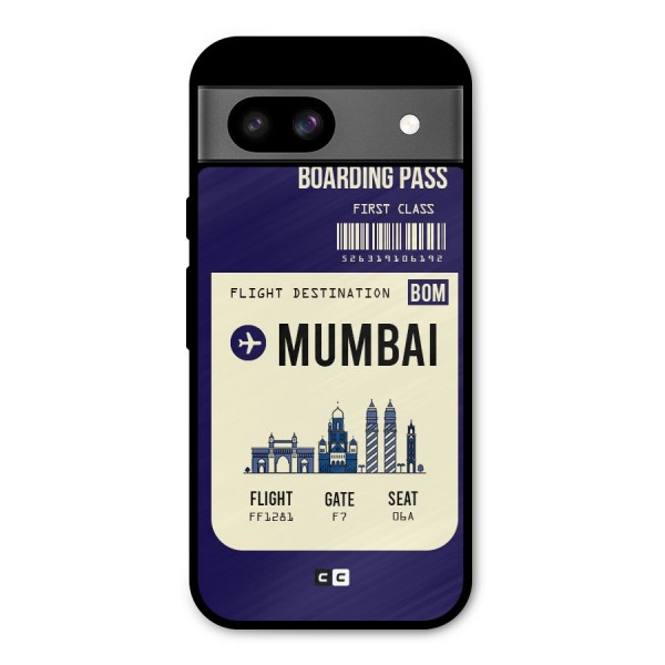 Mumbai Boarding Pass Metal Back Case for Google Pixel 8a