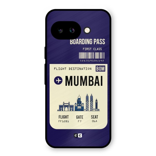 Mumbai Boarding Pass Metal Back Case for Google Pixel 9a