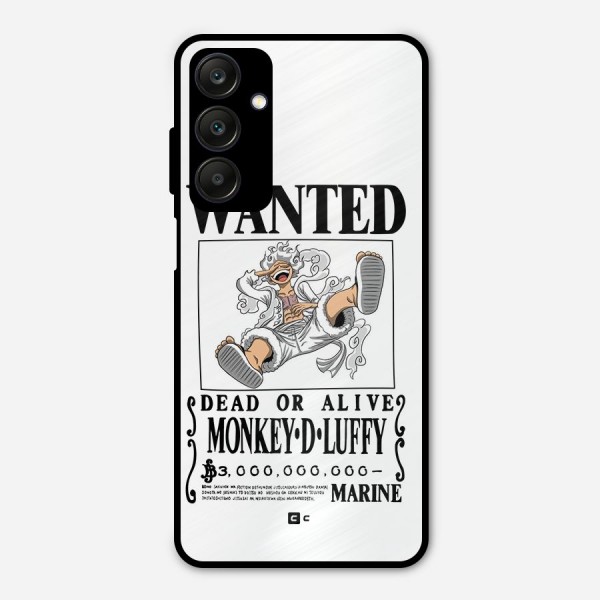 Munkey D Luffy Wanted  Metal Back Case for Galaxy A25 5G