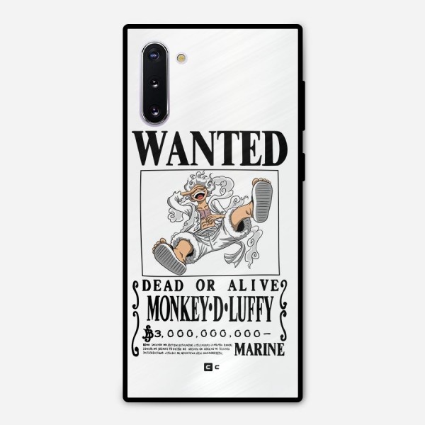 Munkey D Luffy Wanted  Metal Back Case for Galaxy Note 10
