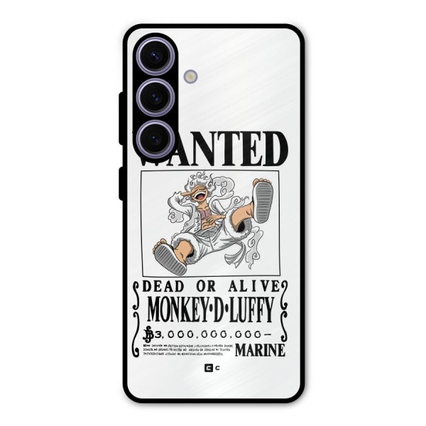 Munkey D Luffy Wanted  Metal Back Case for Galaxy S24