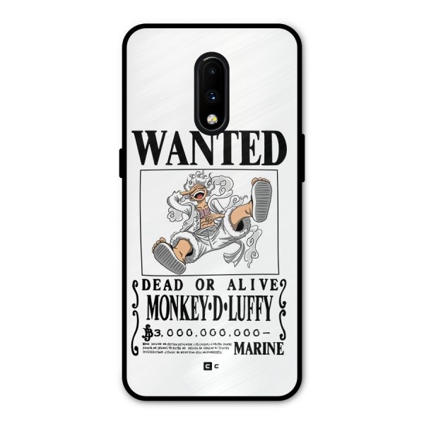Munkey D Luffy Wanted  Metal Back Case for OnePlus 7