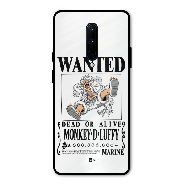 Munkey D Luffy Wanted  Metal Back Case for OnePlus 7 Pro