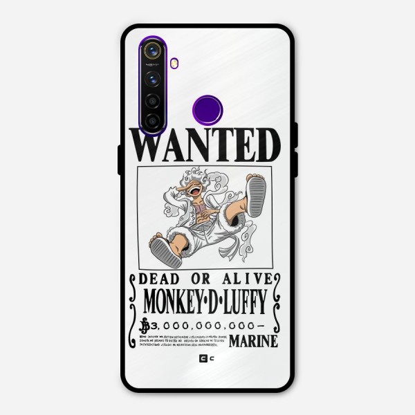 Munkey D Luffy Wanted  Metal Back Case for Realme 5 Pro