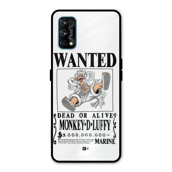 Munkey D Luffy Wanted  Metal Back Case for Realme 7 Pro