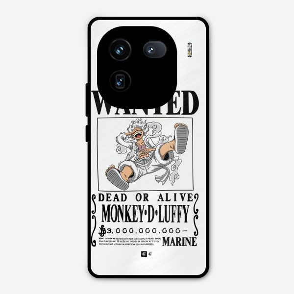 Munkey D Luffy Wanted  Metal Back Case for iQOO 12