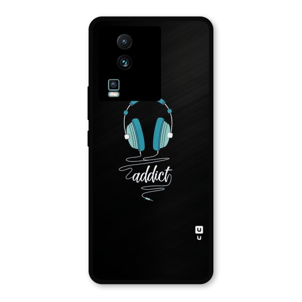 Music Addict Metal Back Case for iQOO Neo 7 Pro