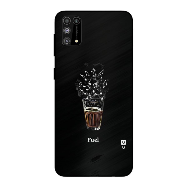 Music Chai My Fuel Metal Back Case for Galaxy F41