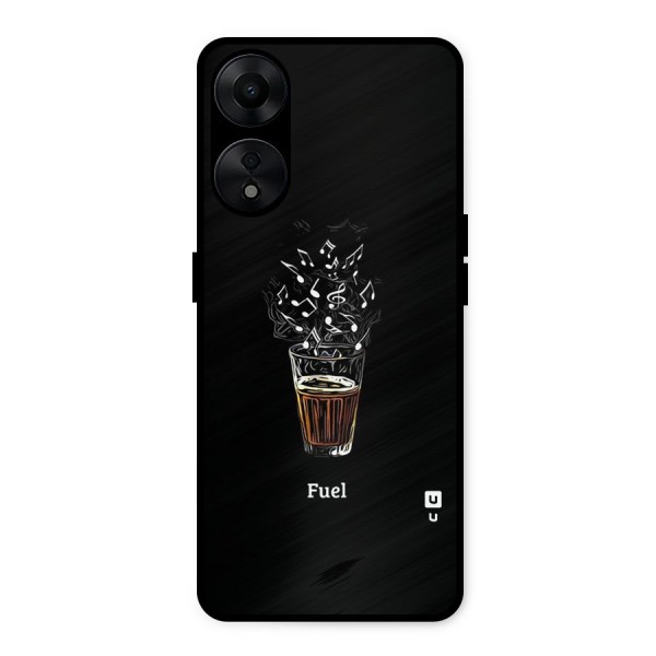 Music Chai My Fuel Metal Back Case for Oppo A78 5G