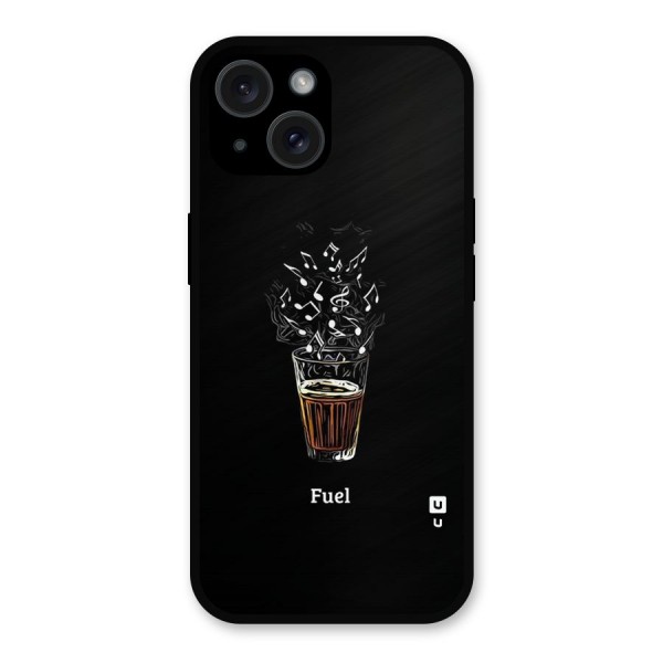 Music Chai My Fuel Metal Back Case for iPhone 15