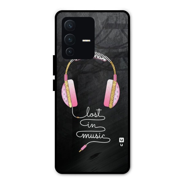 Music Lost Metal Back Case for Vivo V23 Pro