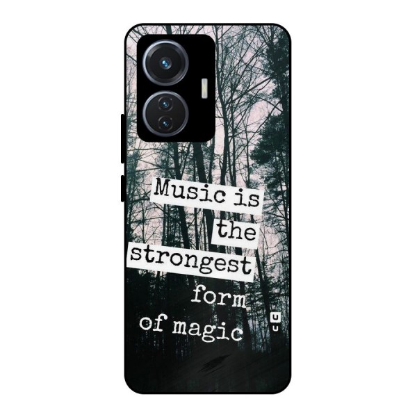Music Magic Metal Back Case for iQOO Z6 44W