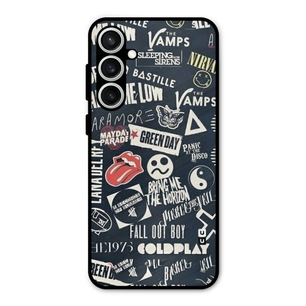 Music My Paradise Metal Back Case for Galaxy S23 FE