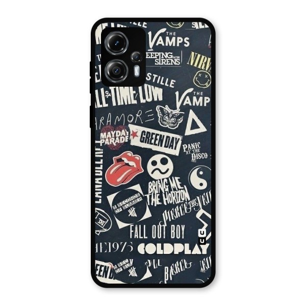 Music My Paradise Metal Back Case for Moto G13