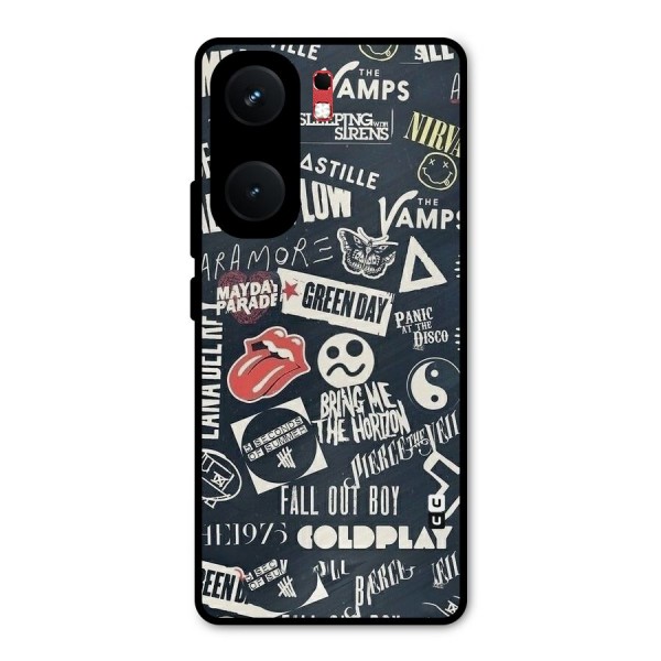 Music My Paradise Metal Back Case for iQOO Neo 9 Pro