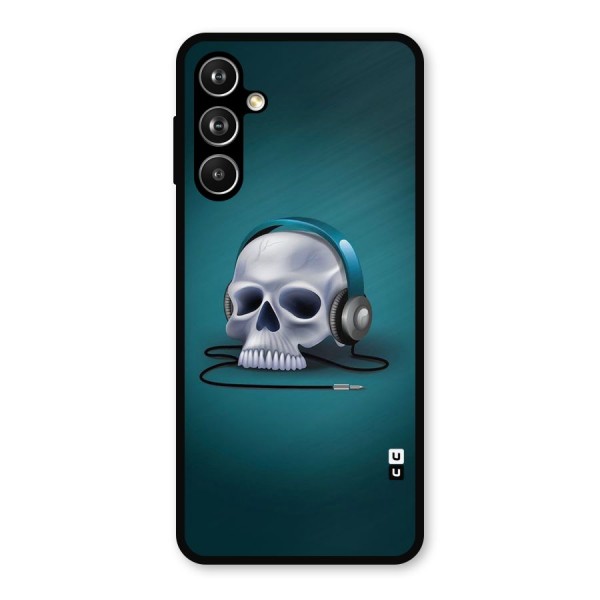 Music Skull Metal Back Case for Galaxy F54