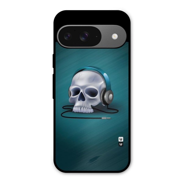 Music Skull Metal Back Case for Google Pixel 9