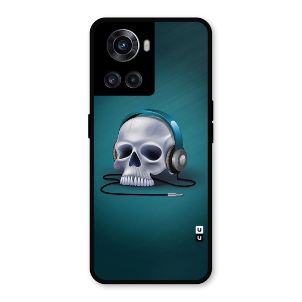 Music Skull Metal Back Case for OnePlus 10R