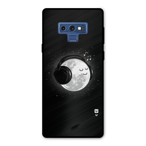 Music World Enjoying Metal Back Case for Galaxy Note 9