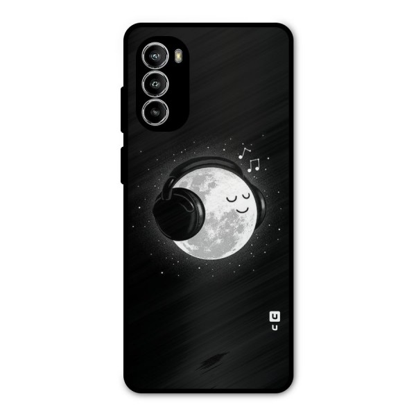 Music World Enjoying Metal Back Case for Moto G52