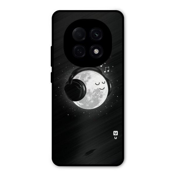 Music World Enjoying Metal Back Case for Oppo F29 Pro