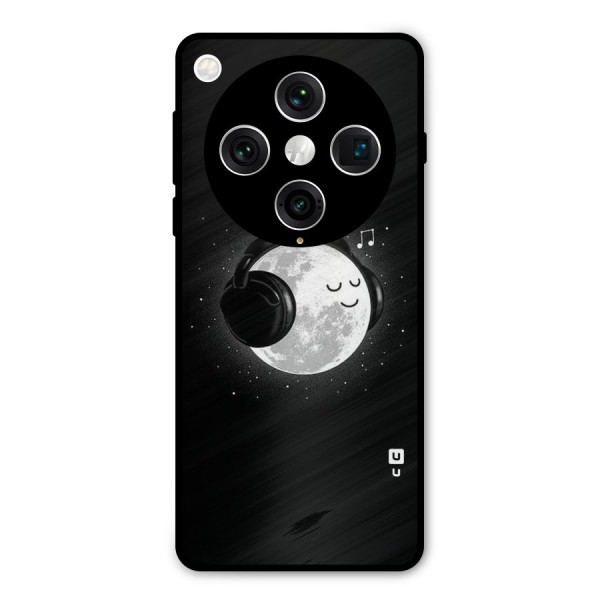 Music World Enjoying Metal Back Case for Oppo Find X8 Pro