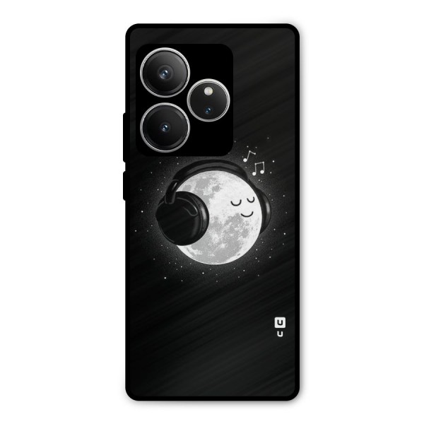Music World Enjoying Metal Back Case for Realme GT 6