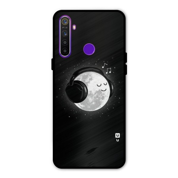 Music World Enjoying Metal Back Case for Realme Narzo 10