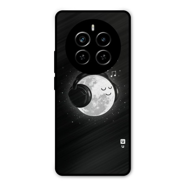 Music World Enjoying Metal Back Case for Realme P1 Pro
