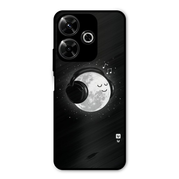 Music World Enjoying Metal Back Case for Redmi 13 5G