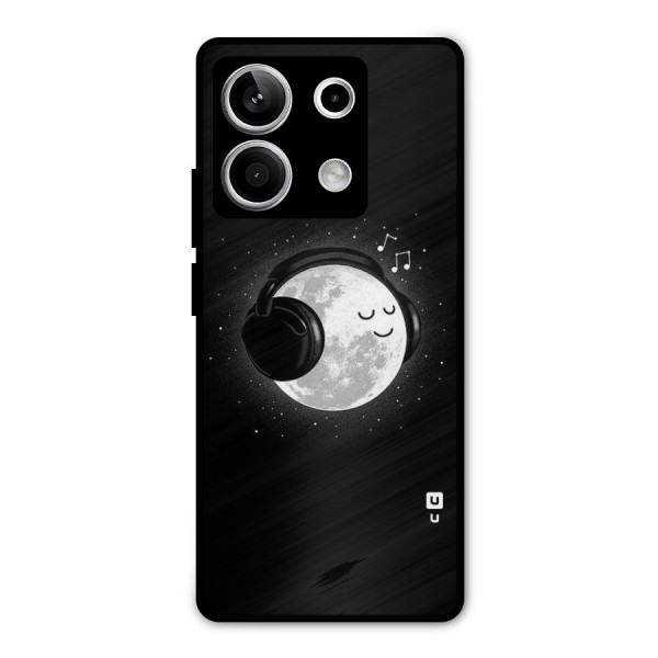 Music World Enjoying Metal Back Case for Redmi Note 13 5G