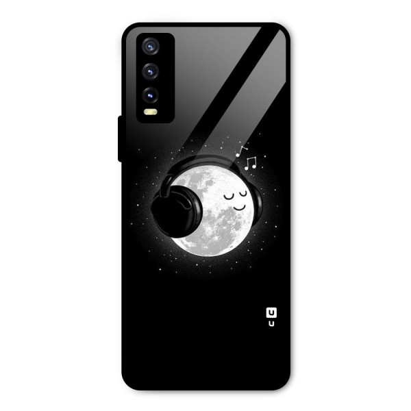 Music World Enjoying Metal Back Case for Vivo Y20i