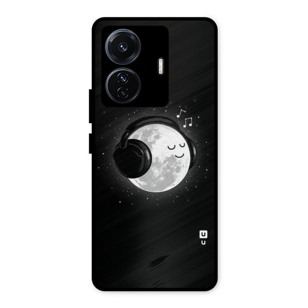 Music World Enjoying Metal Back Case for iQOO Z6