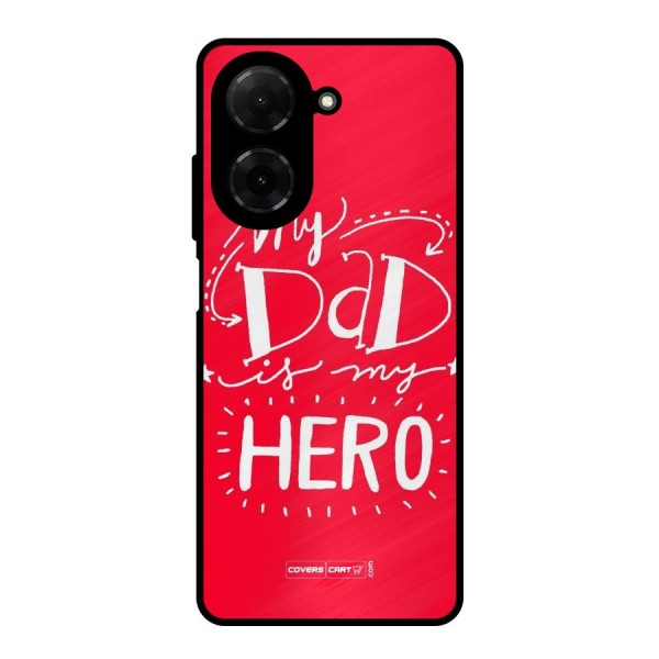 My Dad My Hero Metal Back Case for Poco C71
